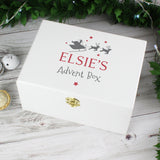 Personalised Wooden Christmas Eve Box