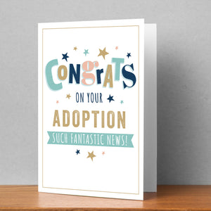 Congrats On Your Adoption Personalised Card