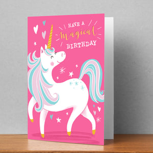 Have a Magical Birthday Personalised Card