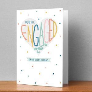 You're Engaged Personalised Card