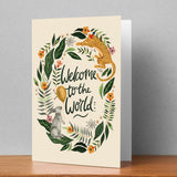 Welcome To The World Personalised Card