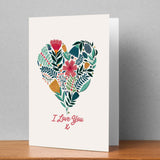 I Love You Personalised Card